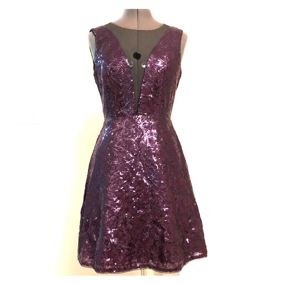 BCBG Selina Sequin Cocktail dress XS 2 - Picture 3 of 8